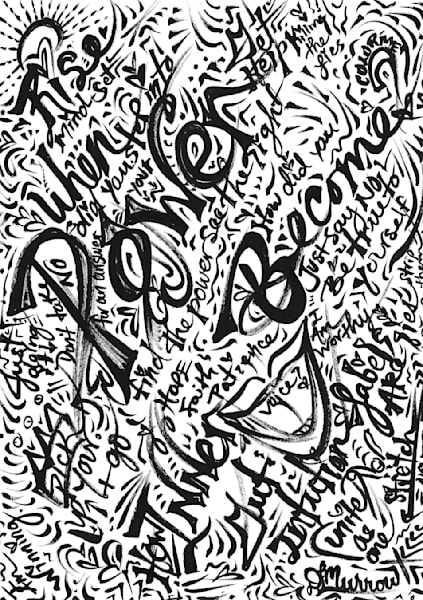 POWER | COLORME Graphic Recording — Women's Multicultural Leadership & Impact Summit
