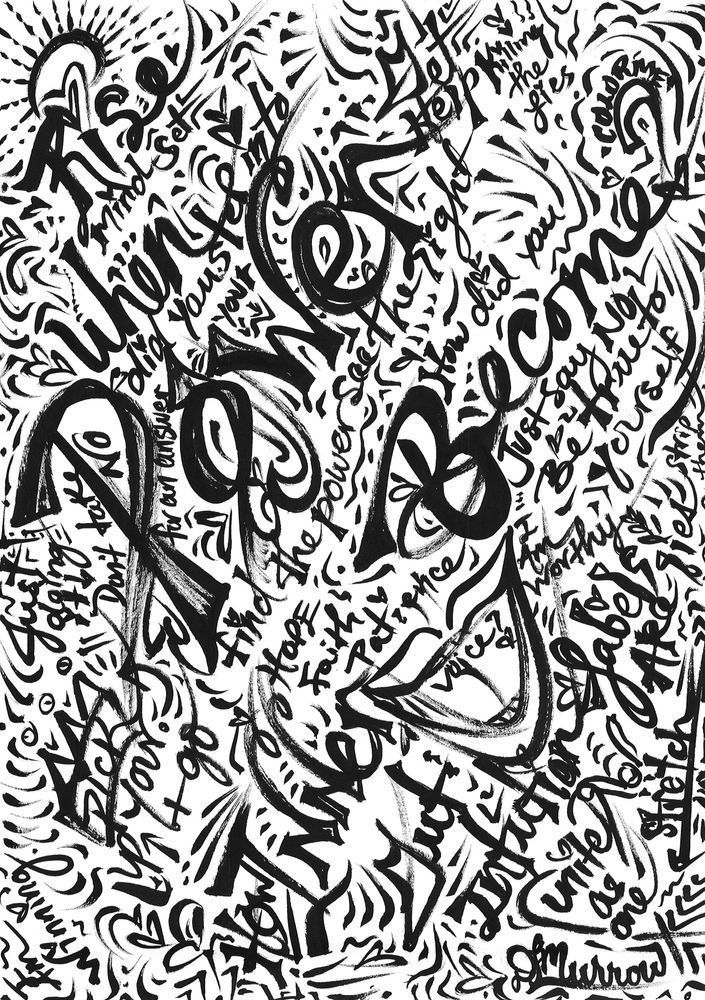 POWER | COLORME Graphic Recording — Women's Multicultural Leadership & Impact Summit