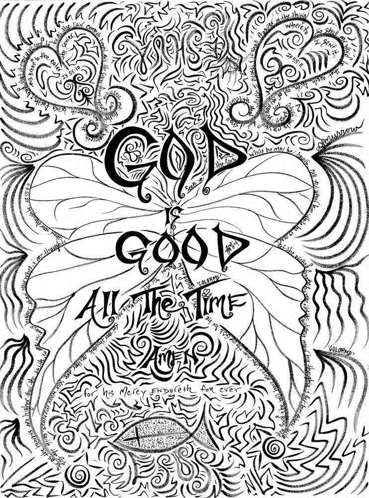 God Is Good Art | COLORME Art Spa