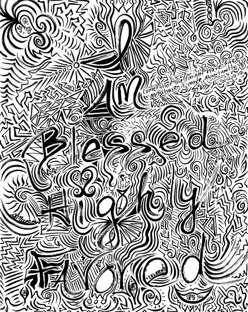 Highly Favored Art | COLORME Art Spa