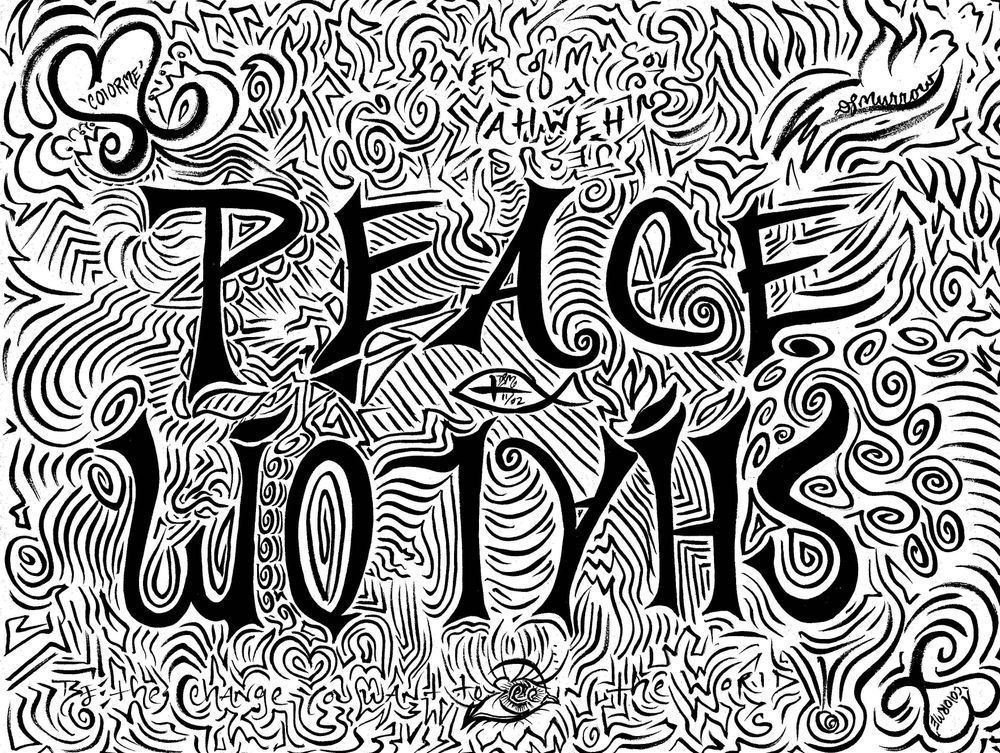 Peace Shalom Art | COLORME Art Spa