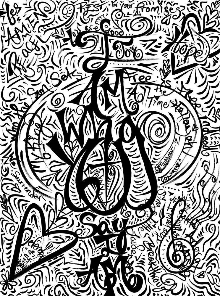 I Am What You Say I Am Art | COLORME Art Spa