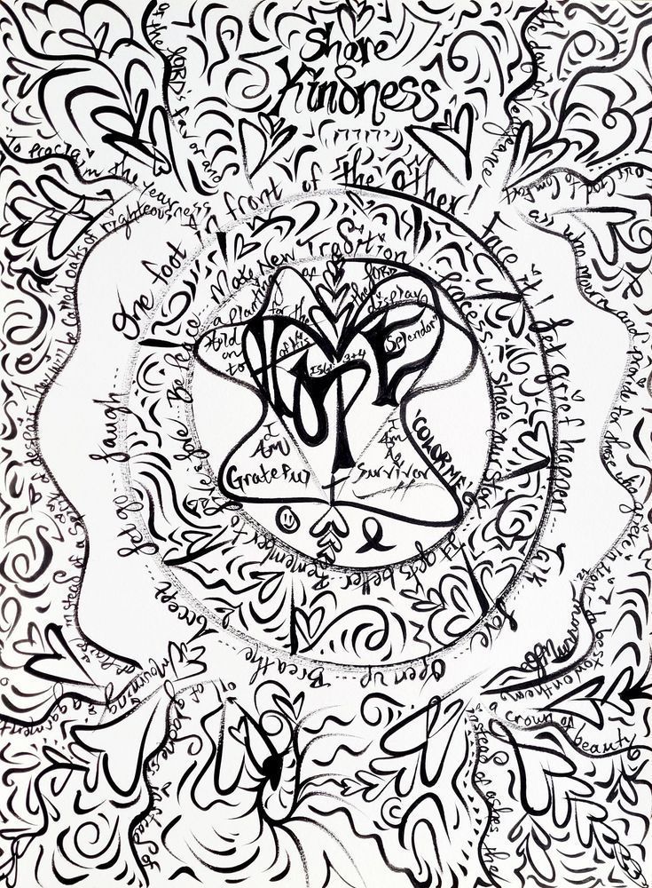 Coloring Hope American Foundation for Suicide Prevention
