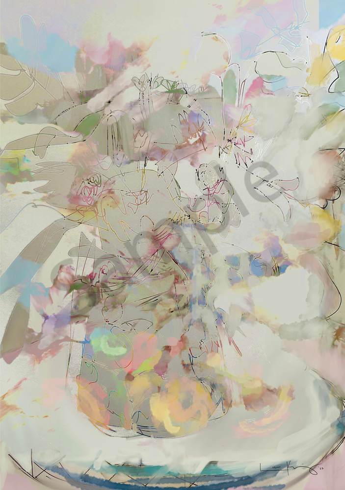 Vague Reflections Ii Art | Lize Krüger Studio