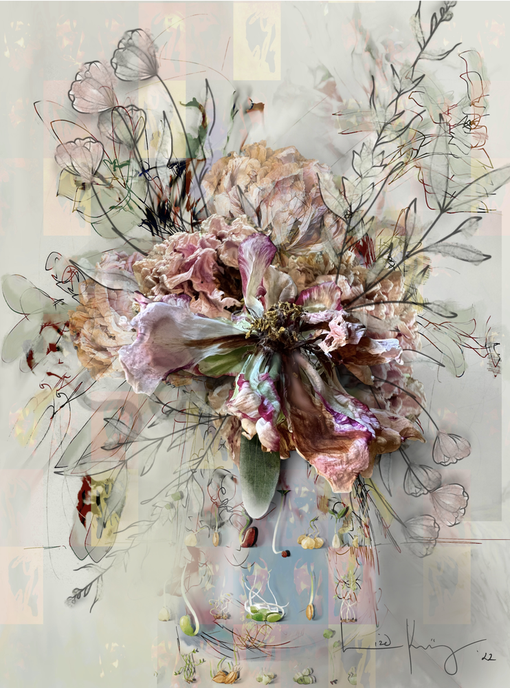 Wilted Flowers Art | Lize Krüger Studio