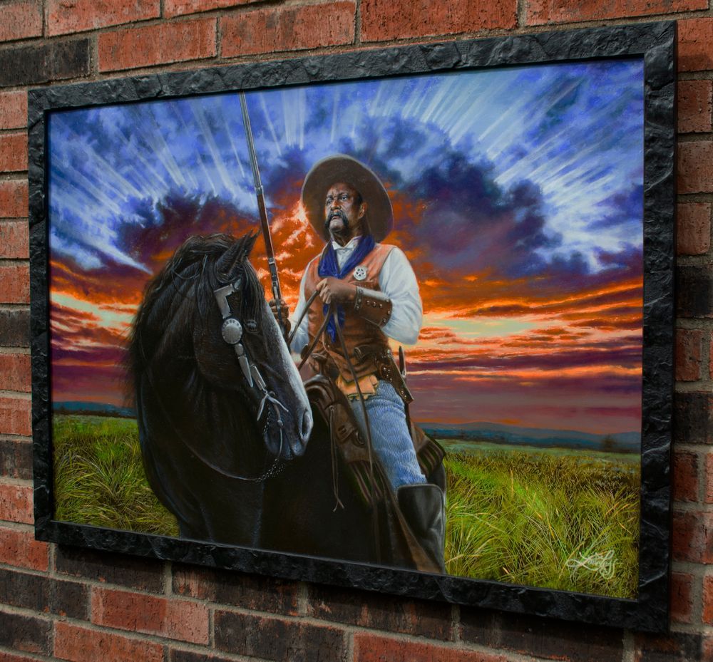 Bass Reeves: The Lone Ranger (Original) Art | Loveless Galleries