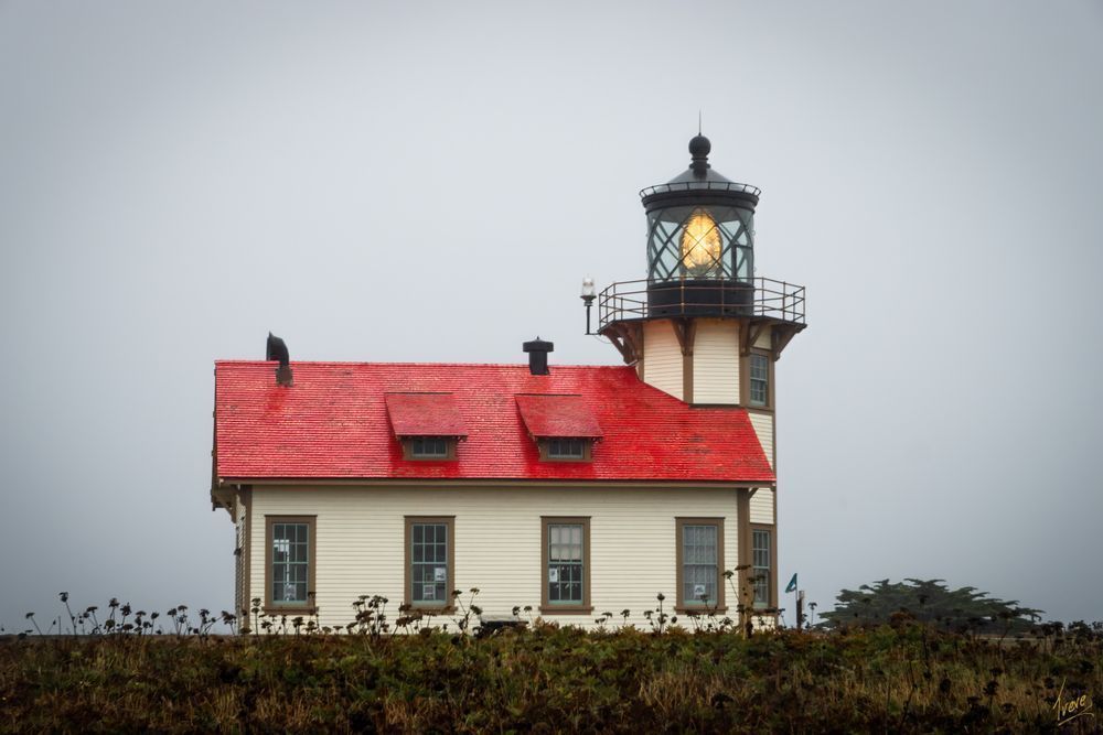 Point Cabrillo LIght House in the fog.