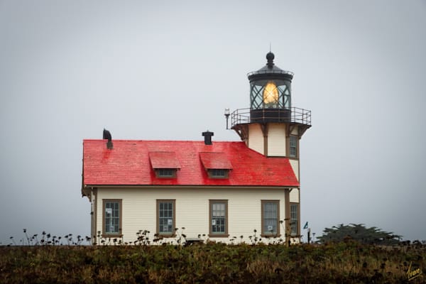 Point Cabrillo LIght House in the fog.
