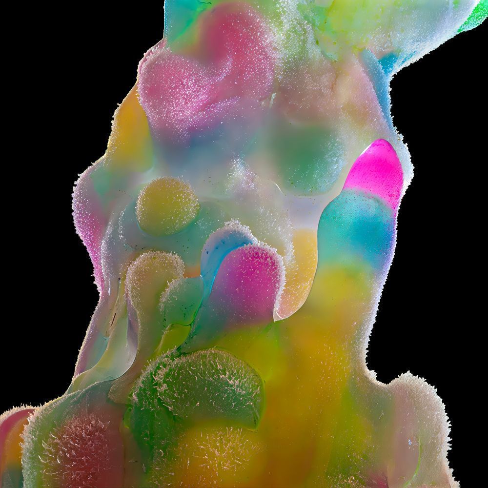 Frozen Spectrum – abstract ice photography