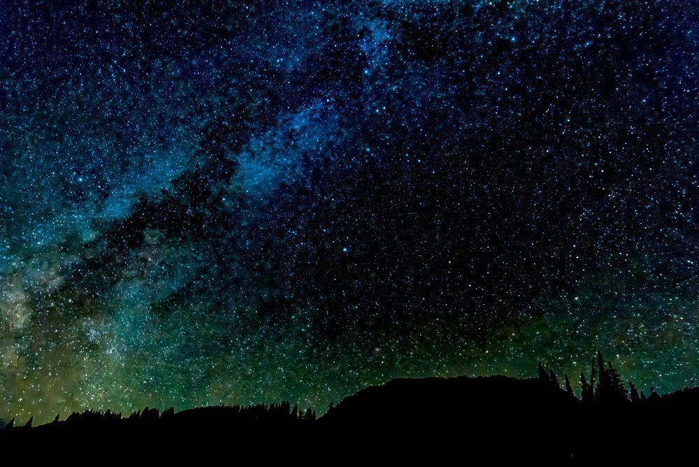 Over the Pines – fine art nature photography