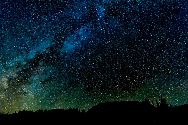 Over the Pines – fine art nature photography