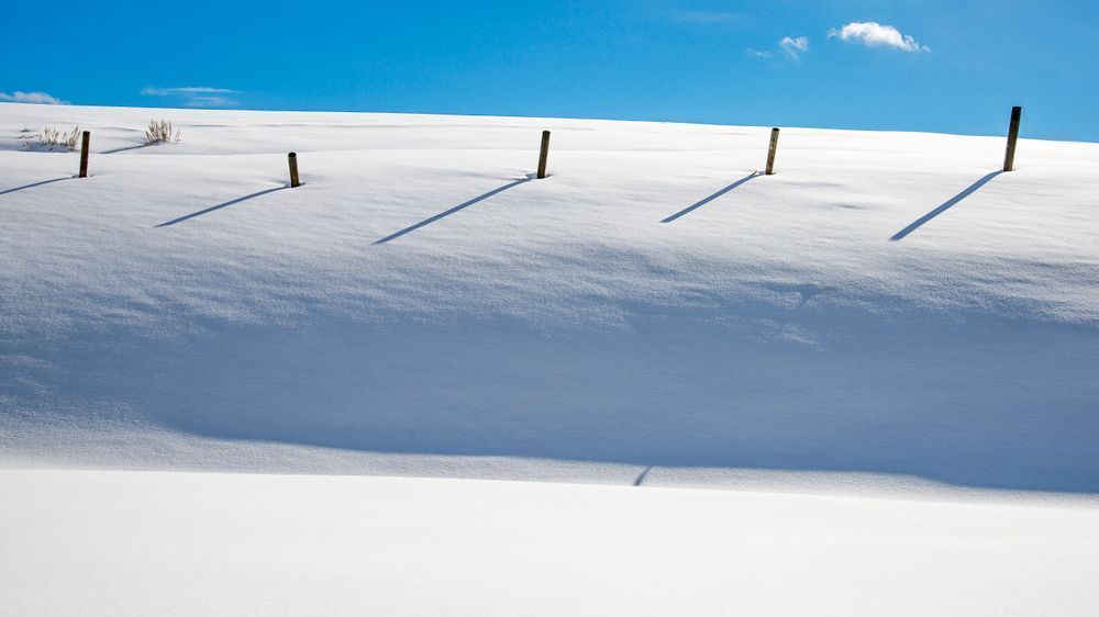 Snow Line – fine art nature photography
