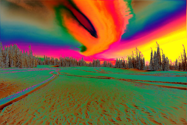 Winter Brushstroke Alt – fine art nature photography