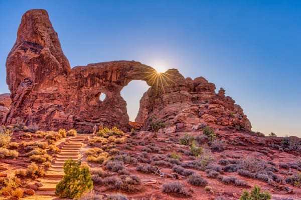 Sunburst Arch, Arches National Park
