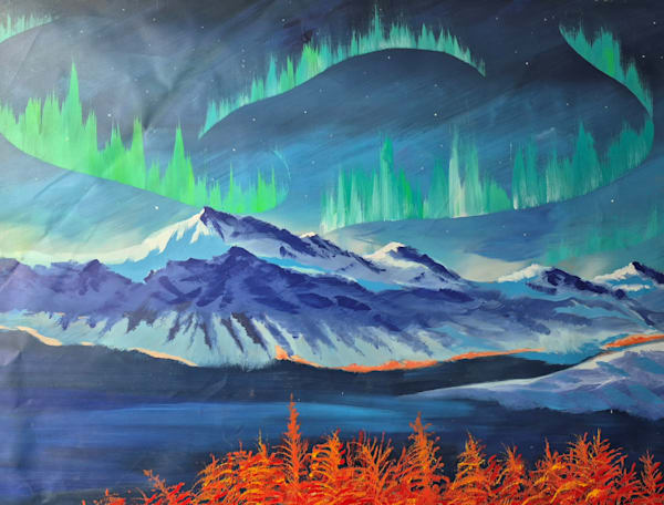 Northern Lights Dancing Art | JC Art Gallery