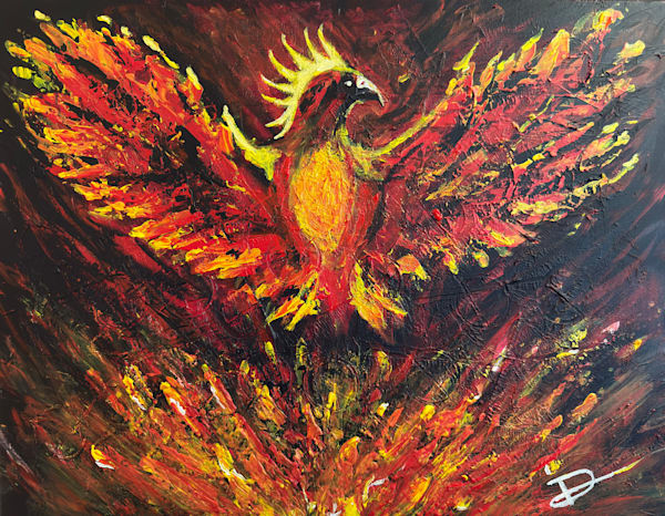 Warrior Phoenix Art | Don's Palette