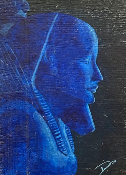 Blue Egypt Art | Don's Palette