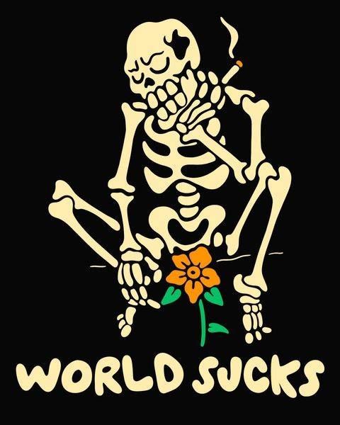 World Sucks Art | rajdoodles