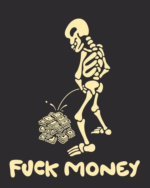 Fuck Money Art | rajdoodles