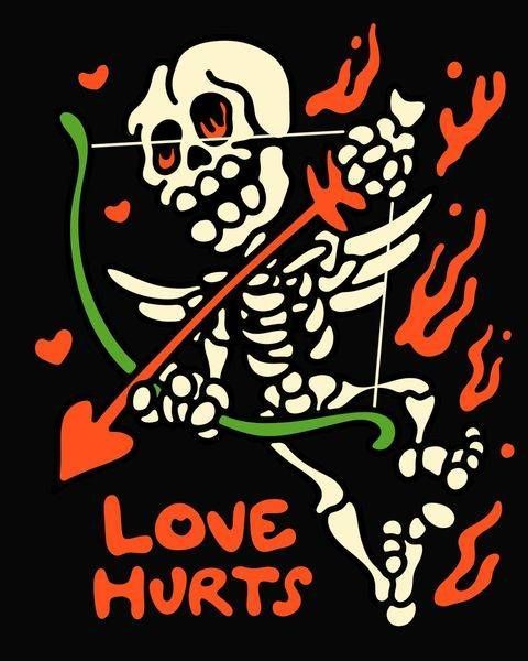 Love Hurts Art | rajdoodles
