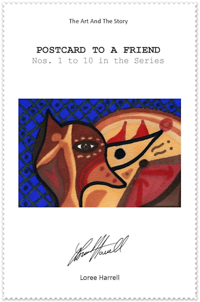 Postcard To A Friend | Booklit #3 | Loree Harrell Art