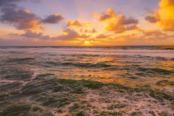 Ocean Beach, San Diego Sunset Eco-Friendly Yoga Mat