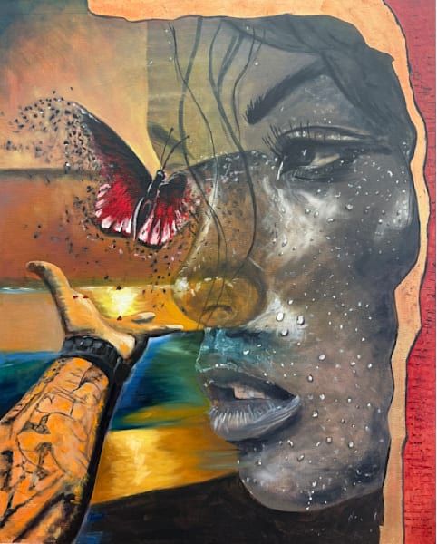 The Butterfly's Touch.Jpeg Art | Josef Fischer Art