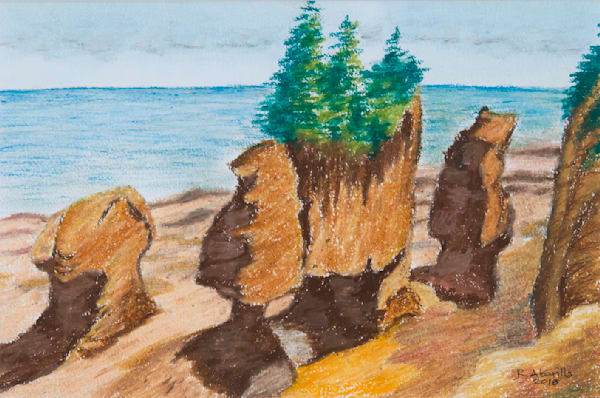 Bay Of Fundy Art | Paintings by Rolly Abarilla