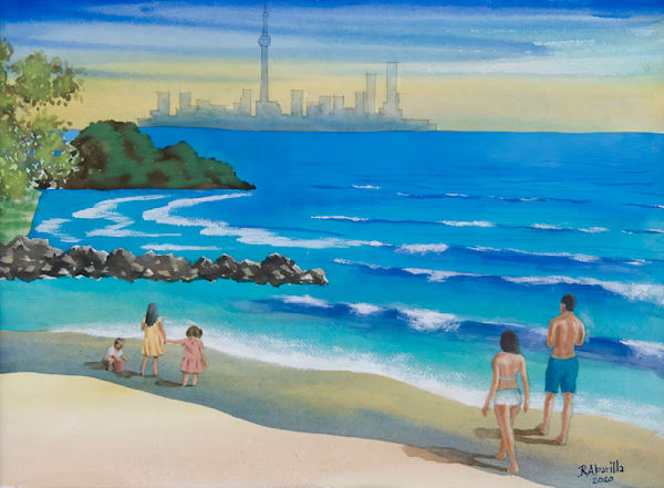 Lake Ontario Art | Paintings by Rolly Abarilla