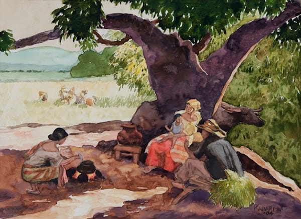 Philippine Countryrside Art | Paintings by Rolly Abarilla