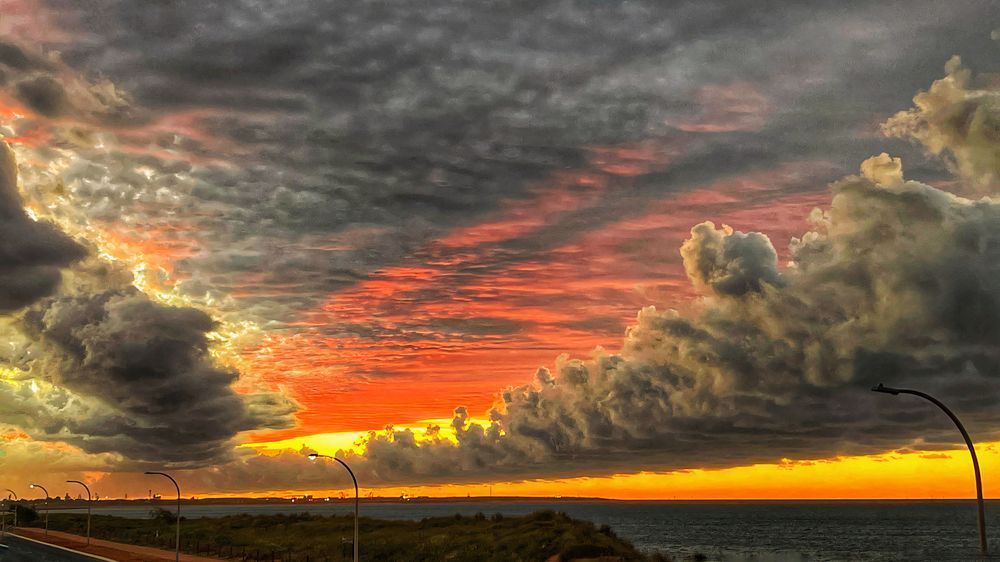 "Fire In The Sky" Photography Art | Lisa Jane Nature Photography