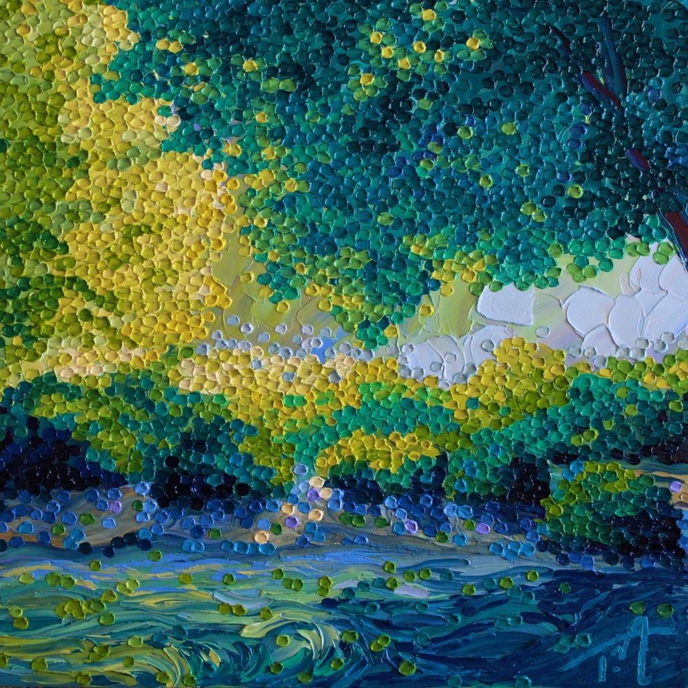 Catch Me When I Fall Original Oil Painting Art | Tessa Nicole Art