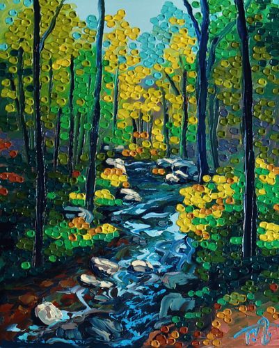 Candyland Original Oil Painting Art | Tessa Nicole Art