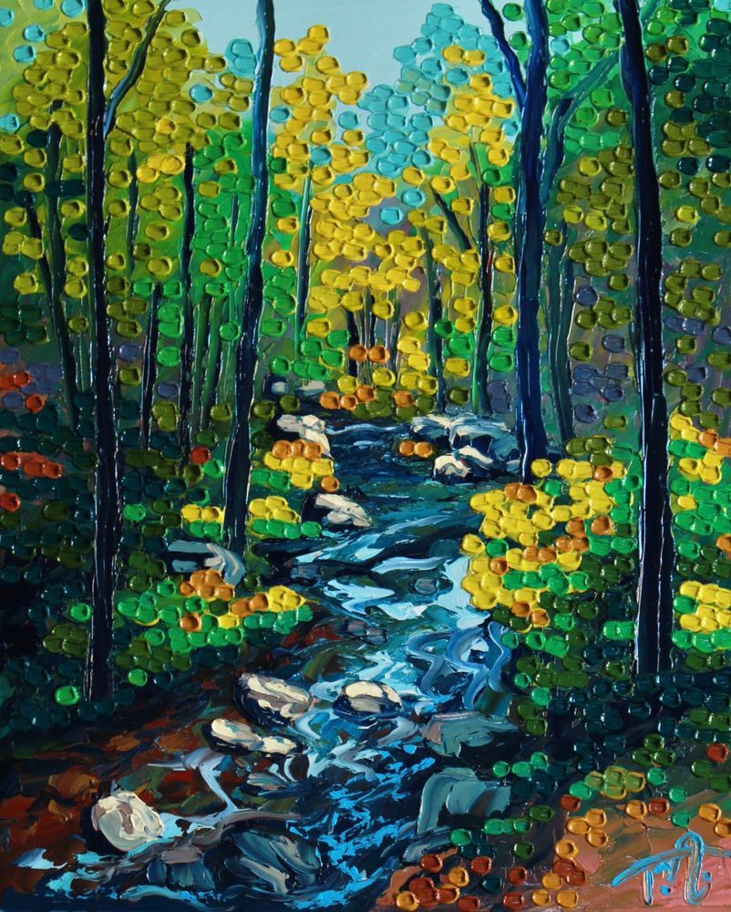 Feels Familiar Original Oil Painting Art | Tessa Nicole Art