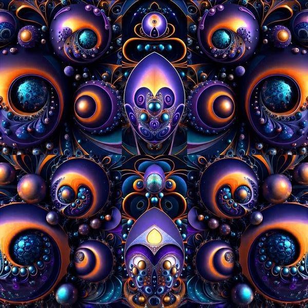 Planetary Dreamcode | Cosmic Abstract Art Print | Eye Ignite