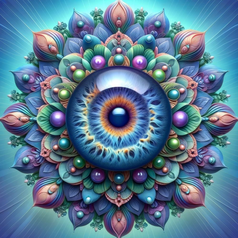 Blossoming Eye Art | Eye Ignite