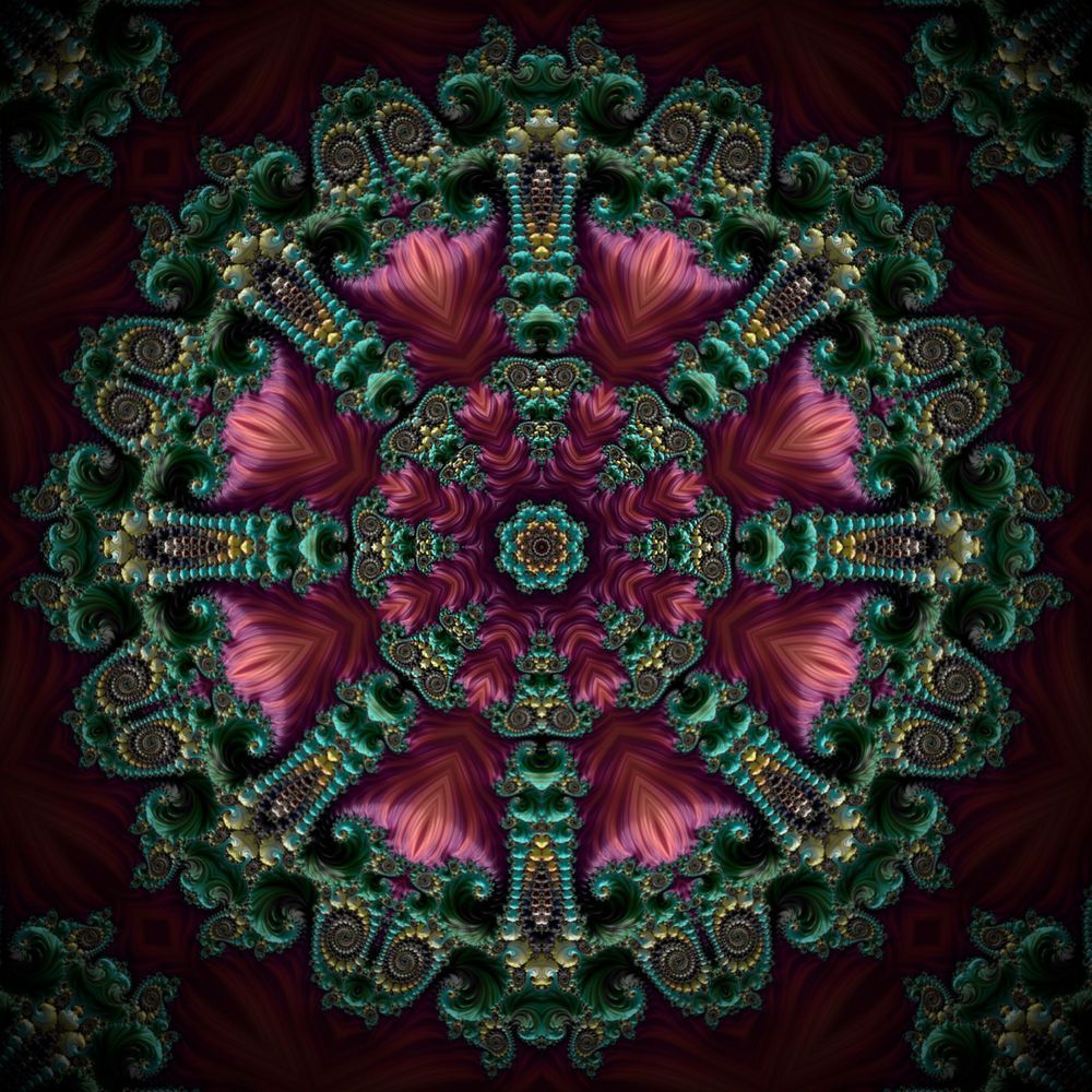 Mandala Wall Art Print – Center of All Things