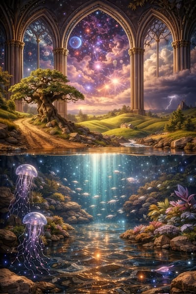 At The Threshold Of Worlds Art | Eye Ignite