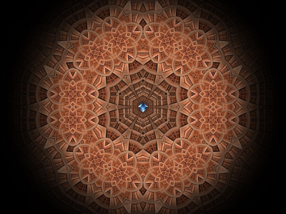 Sacred Geometry Mandala Wall Art – The Living Geometry