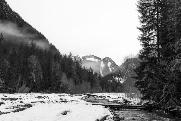 Winter, Carbon River Valley, Mount Rainier National Park, Washington, 2016