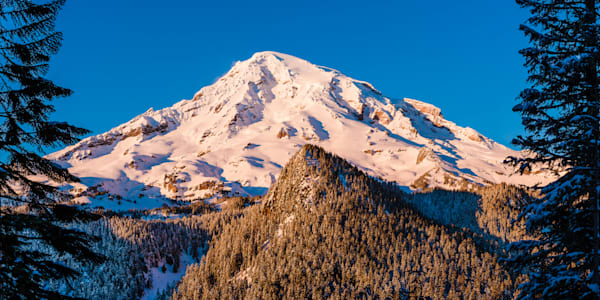Winter Panoramic, Mount Rainier, Washington, 2017