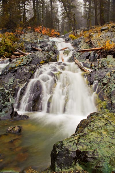 Upper North Fork Teanaway River Waterfalls, Washington, 2011