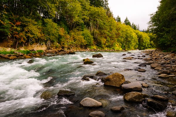Cispus River, Lewis County, Washington, 2016