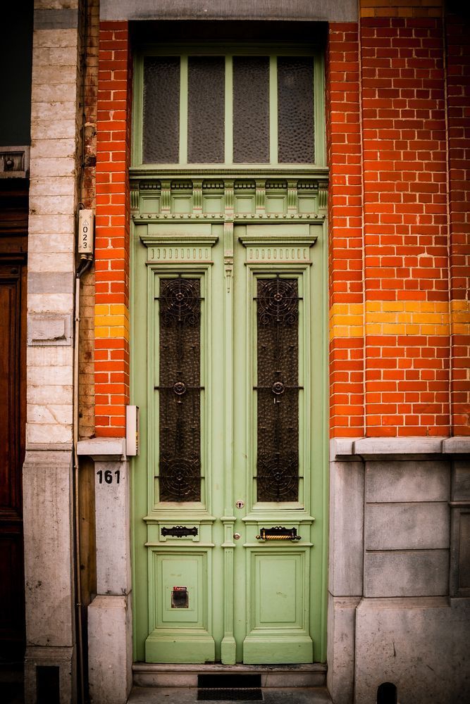 Doors of Ixelles No. 17, Brussels, Belgium 2018