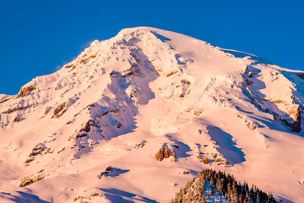 Early Winter Evening, Mount Rainier, Washington, 2017