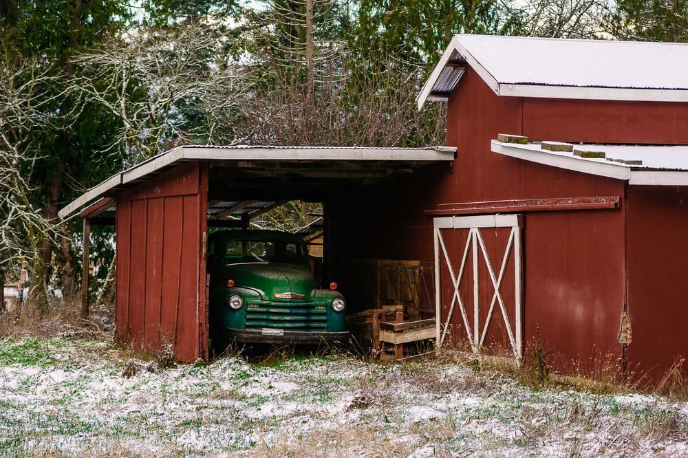 Old Chevy Truck in the Barn, 2008