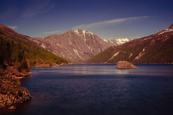 Minnie Peak at Coldwater Lake, Washington, 2016