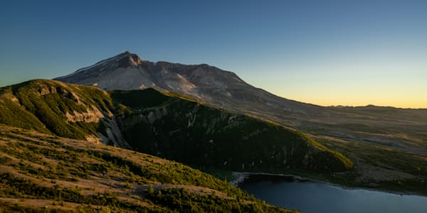 Summer Golden Hour, Mt St Helens, Washington, 2020