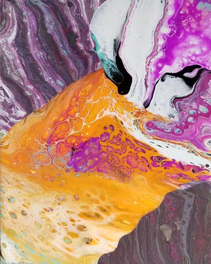 Dip acrylic flow