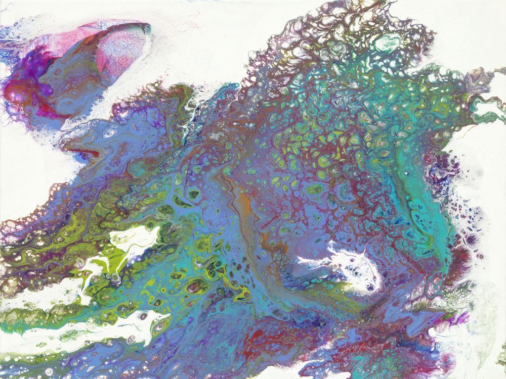 abstract, bright, colorful